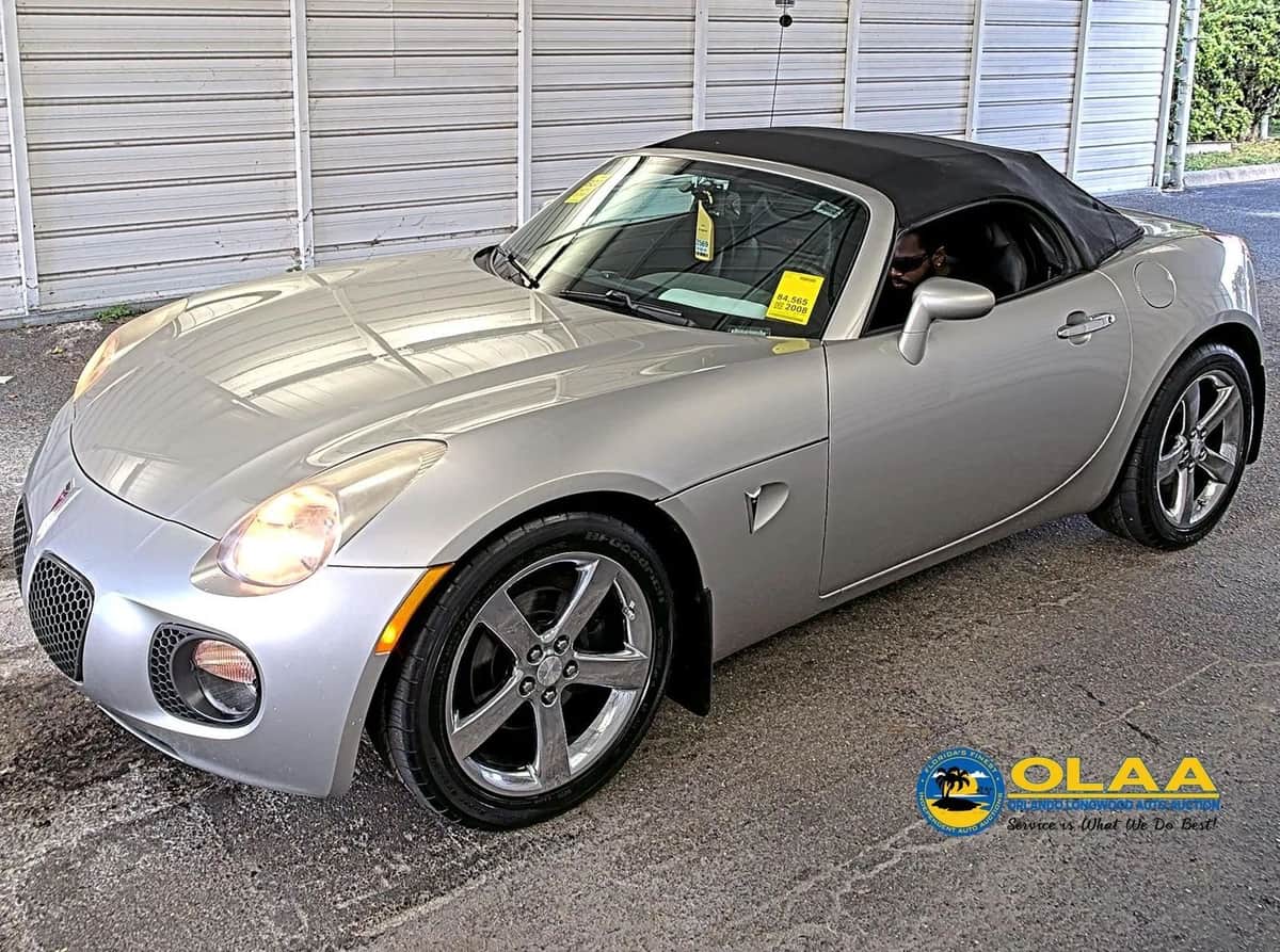 2008 Pontiac Solstice Gxp Convertible 2d