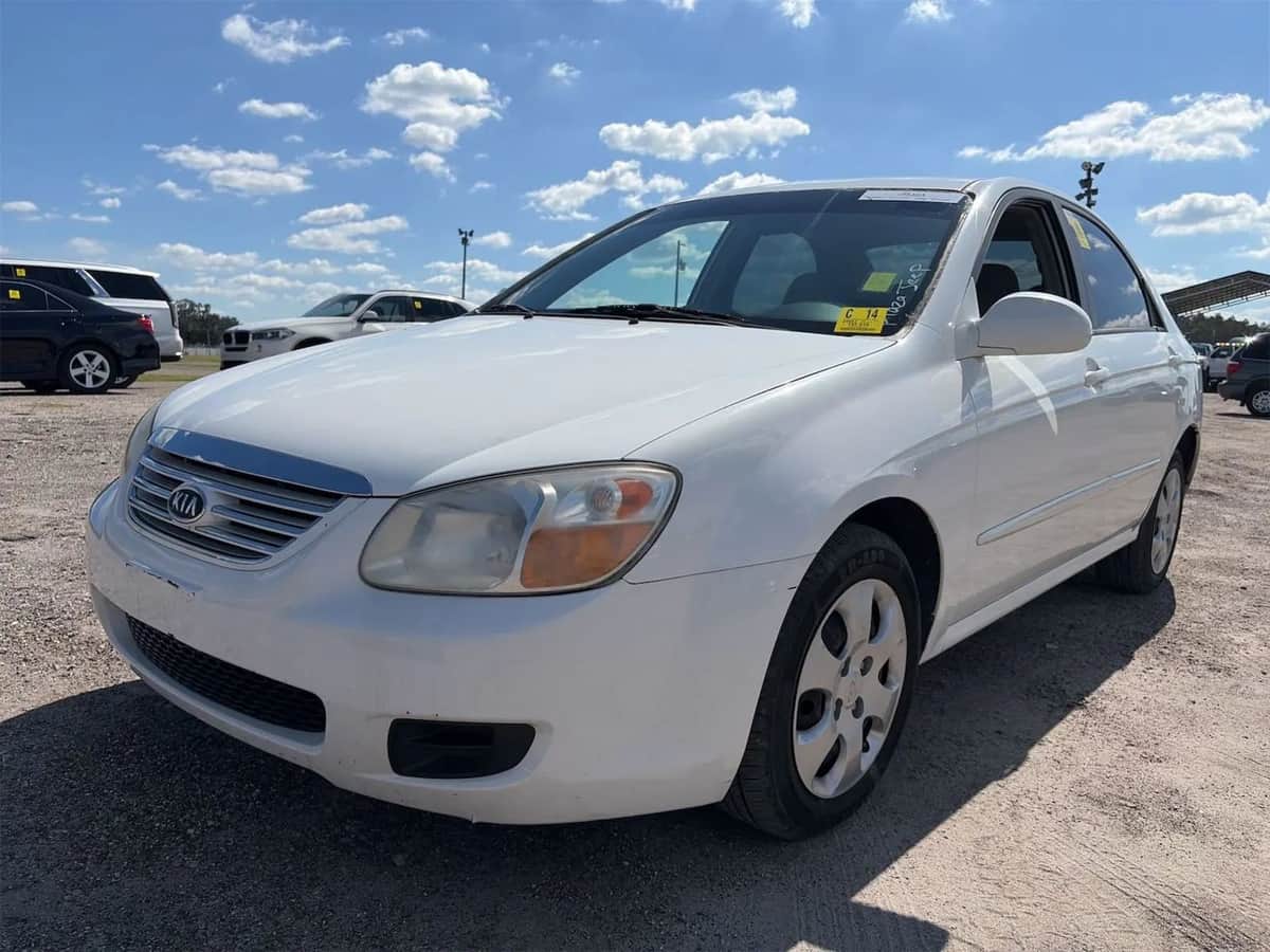 2007 Kia Spectra Ex Sedan 4d