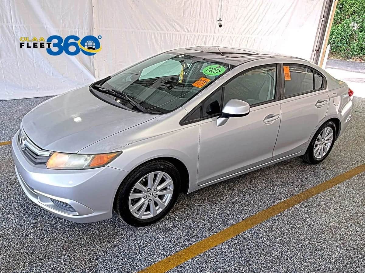 2012 Honda Civic Ex Sedan 4d