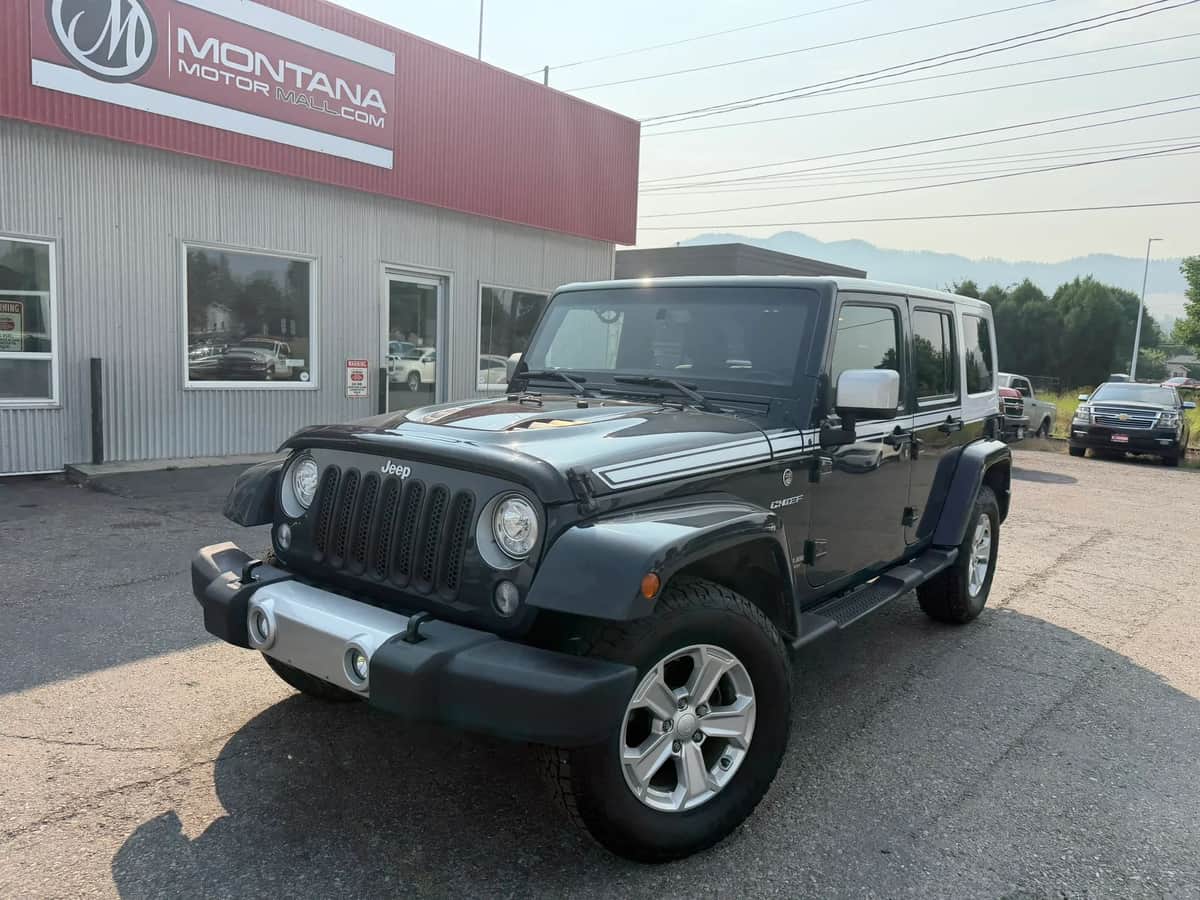 2017 Jeep Wrangler Unlimited Chief Sport Utility 4d