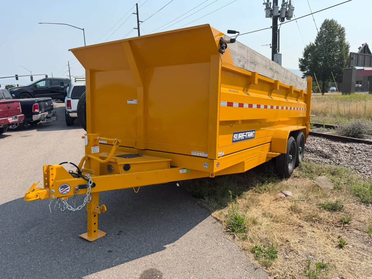 2026 SURE-TRAC 7x16 Hd Lowprofile Scissor Dump 16k