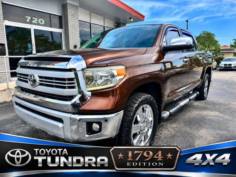 2014 Toyota Tundra Crewmax 1794 Edition Pickup 4d 5 1/2 Ft