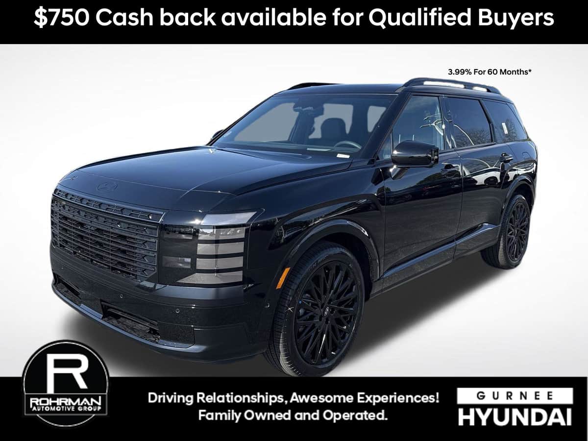 2027 Hyundai Palisade Hybrid Calligraphy Black Ink