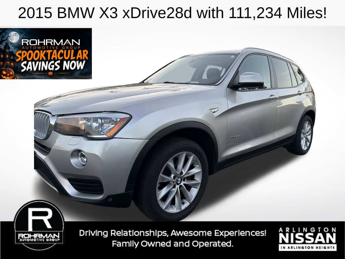 2015 BMW X3 Xdrive28d
