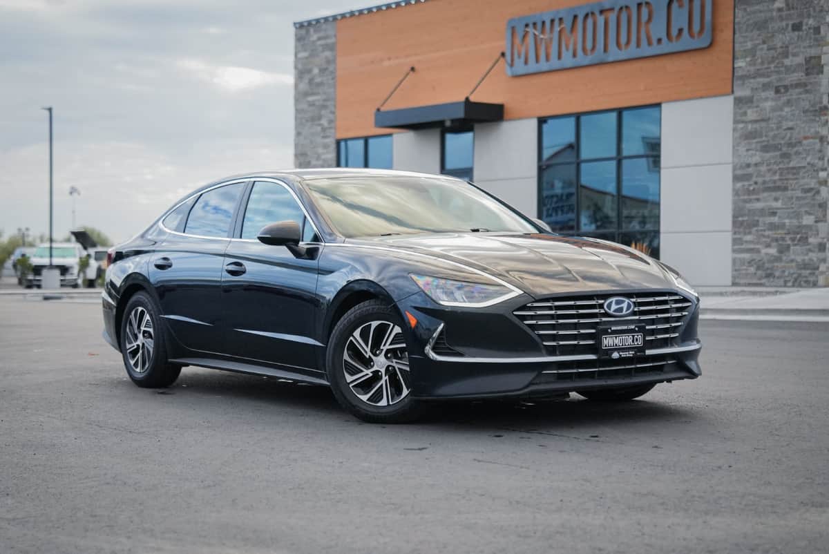 2020 Hyundai Sonata Blue