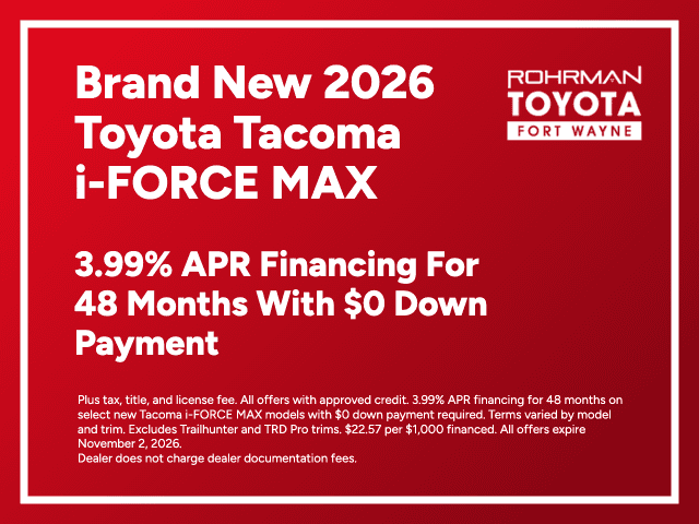 2026 Toyota Tacoma Hybrid Limited