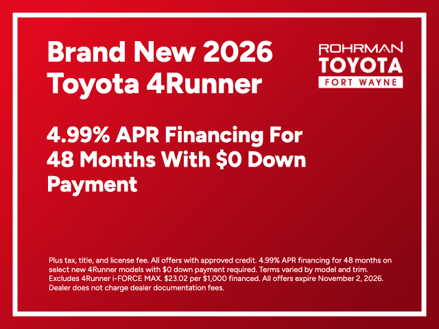 2026 Toyota 4Runner Trd Off-Road Premium