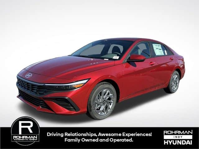2026 Hyundai Elantra Hybrid Blue