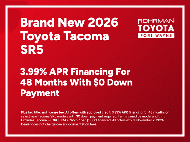 2026 Toyota Tacoma 4wd Trd Off-Road