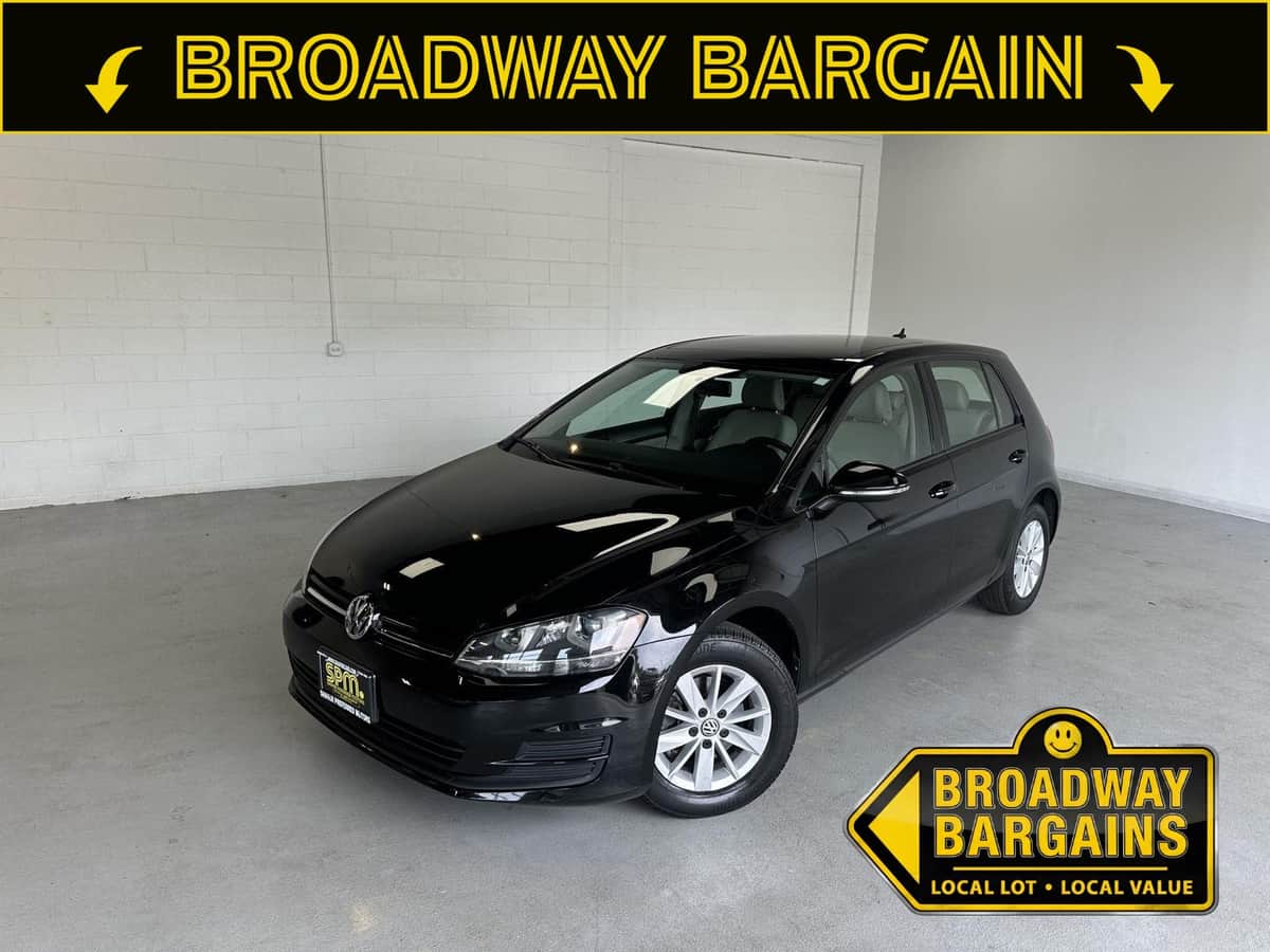 2015 Volkswagen Golf Tsi S W/Sunroof