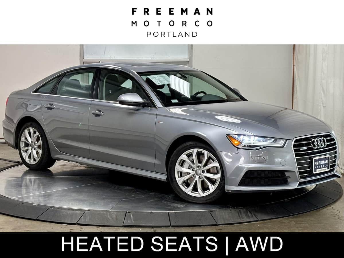 2018 Audi A6 Premium Plus Quattro Awd | Heated Lthr | Ski Season Is Here!