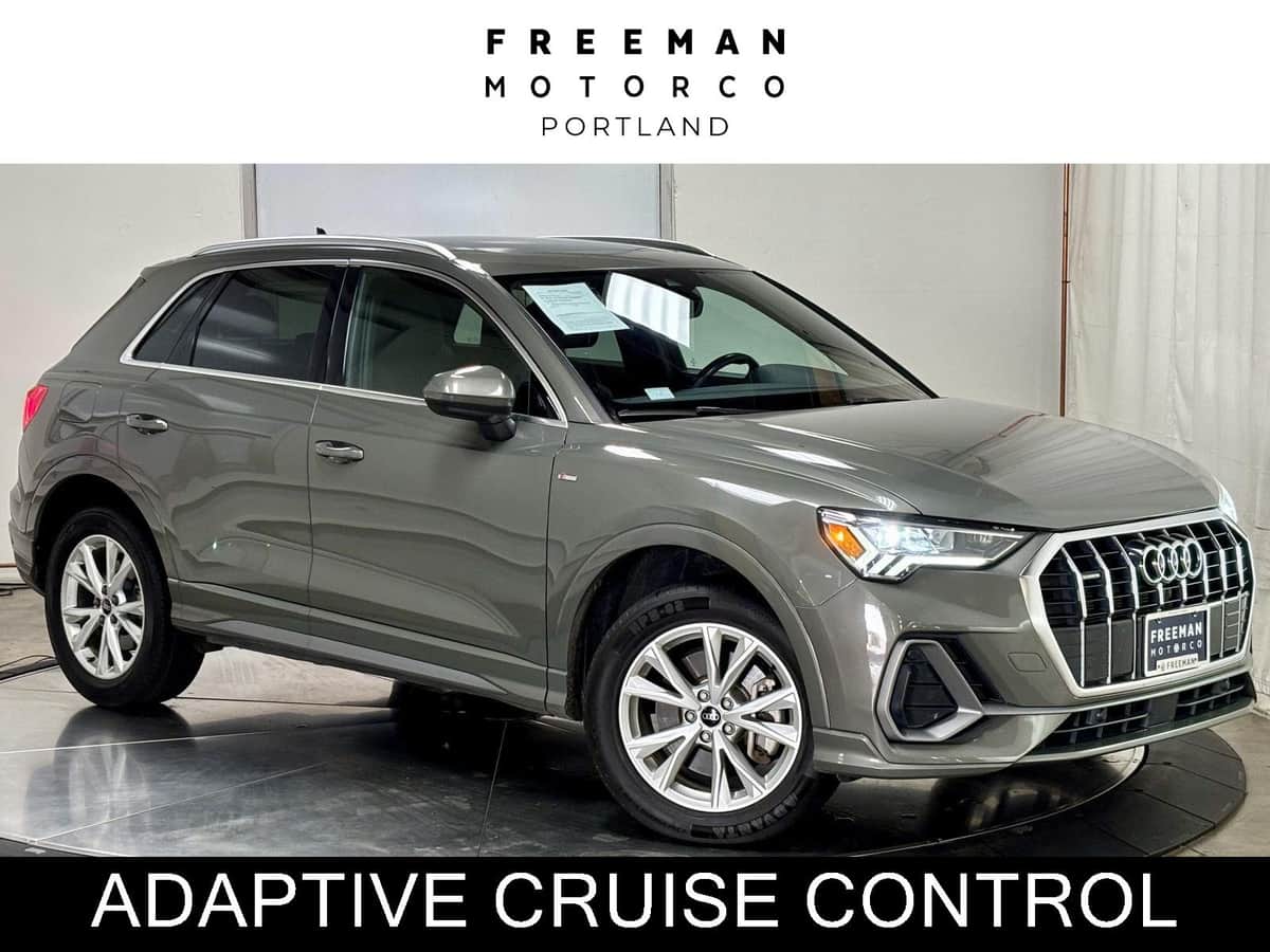 2024 Audi Q3 S Line Premium Awd | Convenience Pkg | Adaptive Cc | Htd Lthr
