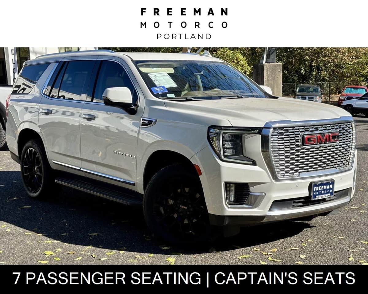 2021 GMC Yukon Denali 4wd | 7 Passenger | Htd/Cld Lthr | Tow Pkg