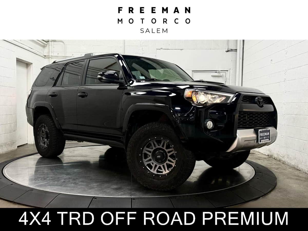 2018 Toyota 4Runner Trd Off-Road Premium | 4wd | Heated Lthr | All Terrain Tires | Rock Sliders