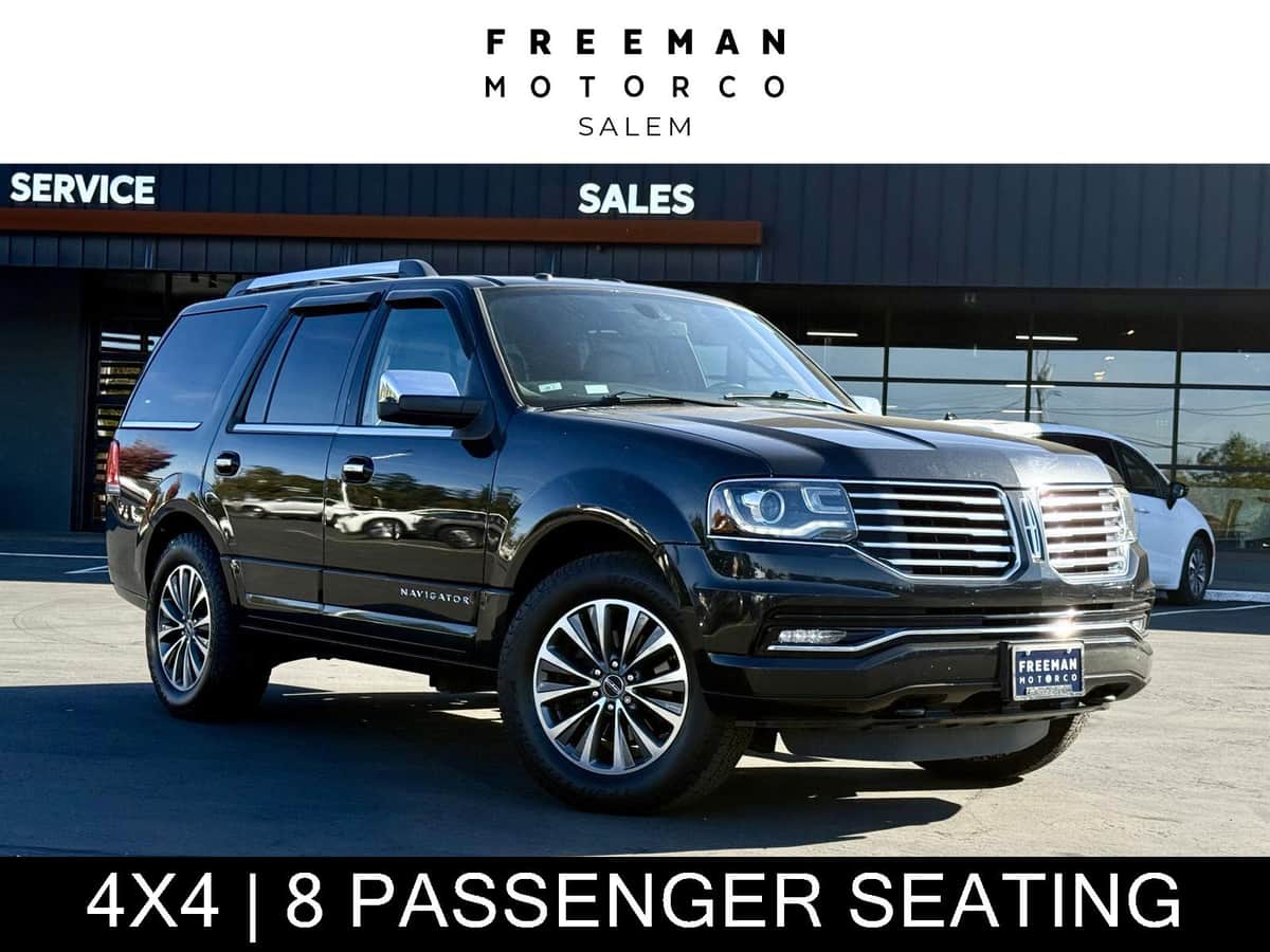 2015 Lincoln Navigator 8 Passenger 4x4 | Htd/Cld Lthr | Bluetooth | Backup Cam