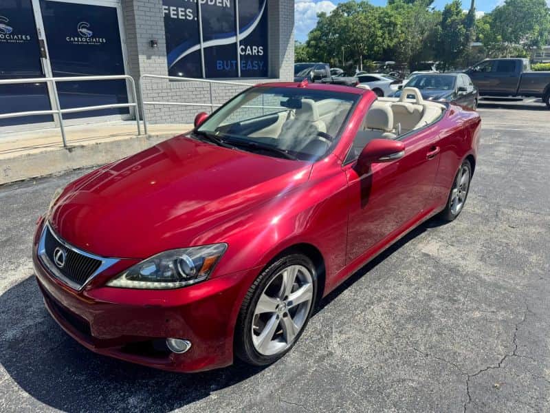 2012 Lexus IS Is 350c Convertible 2d