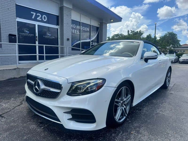 2018 Mercedes-Benz E-Class E 400 Cabriolet 2d
