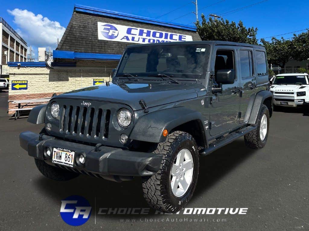 2018 Jeep Wrangler JK Unlimited Sport