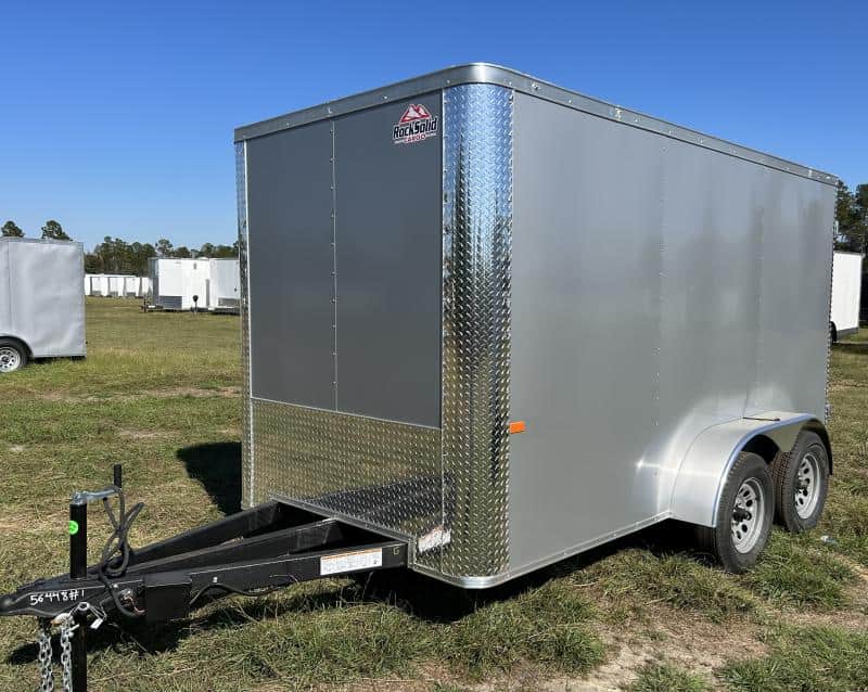 2027 Rock Solid 6X12 Rear Double Doors