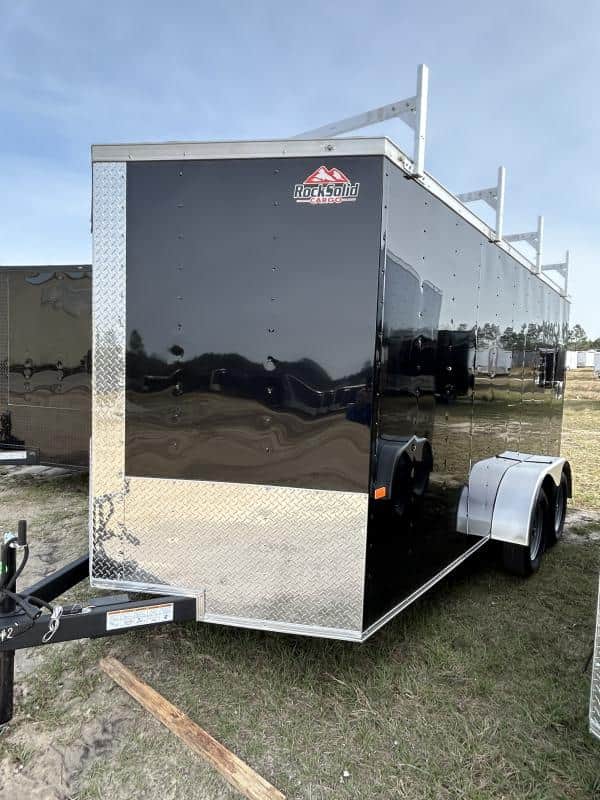 2026 Rock Solid 7X14 Ta With Ladder Racks