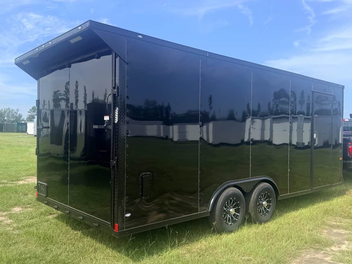 2027 Rock Solid 8.5x20 Blackout With Rear Spoiler