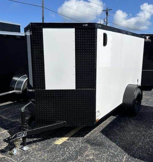 2027 Anvil 5X10 Blackout With Rear Double Doors