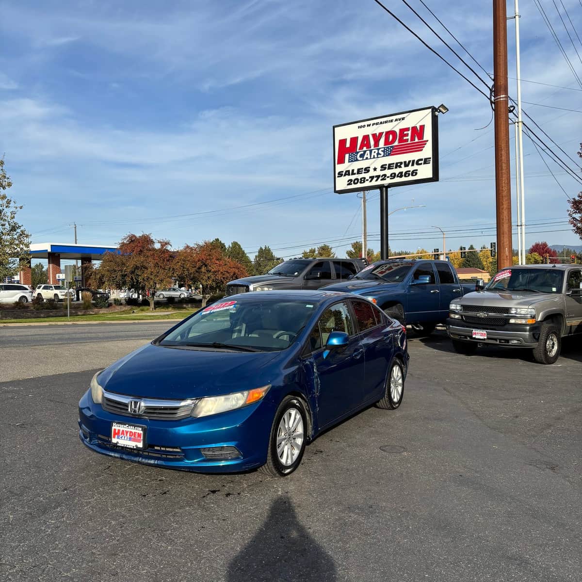 2012 Honda Civic Ex Sedan 4d