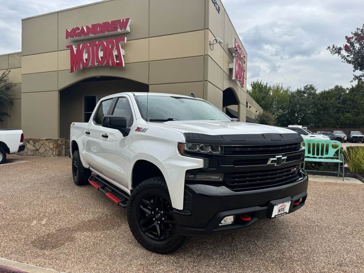 2021 Chevrolet Silverado 1500 4wd Crew Cab Short Bed Lt Trail Boss