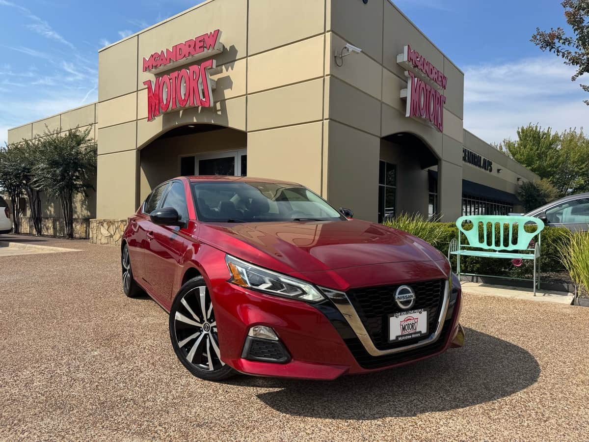 2020 Nissan Altima Sr Fwd