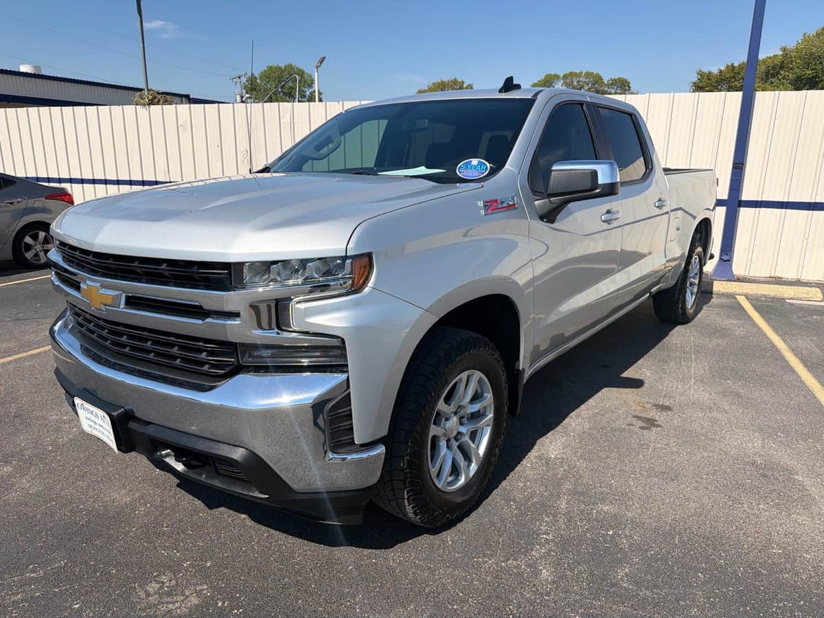 2021 Chevrolet Silverado 1500 4wd Crew Cab Standard Bed Lt