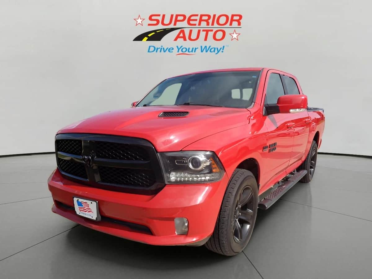 2017 Ram 1500 Night Crew Cab 4x4 5'7'' Box