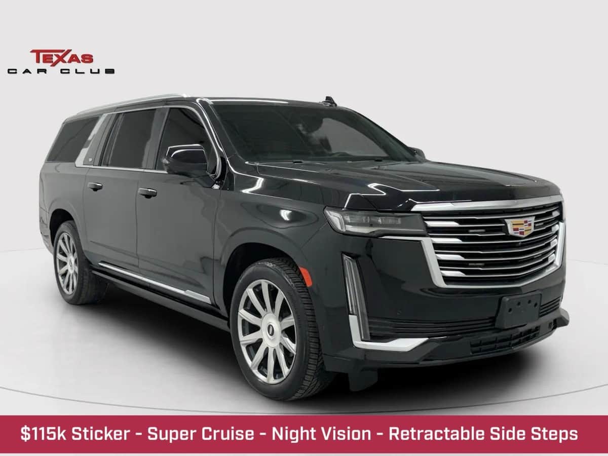 2022 Cadillac Escalade ESV 4wd Premium Luxury Platinum