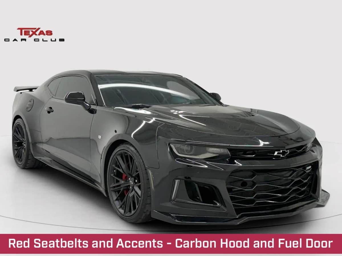 2022 Chevrolet Camaro Rwd Coupe Zl1
