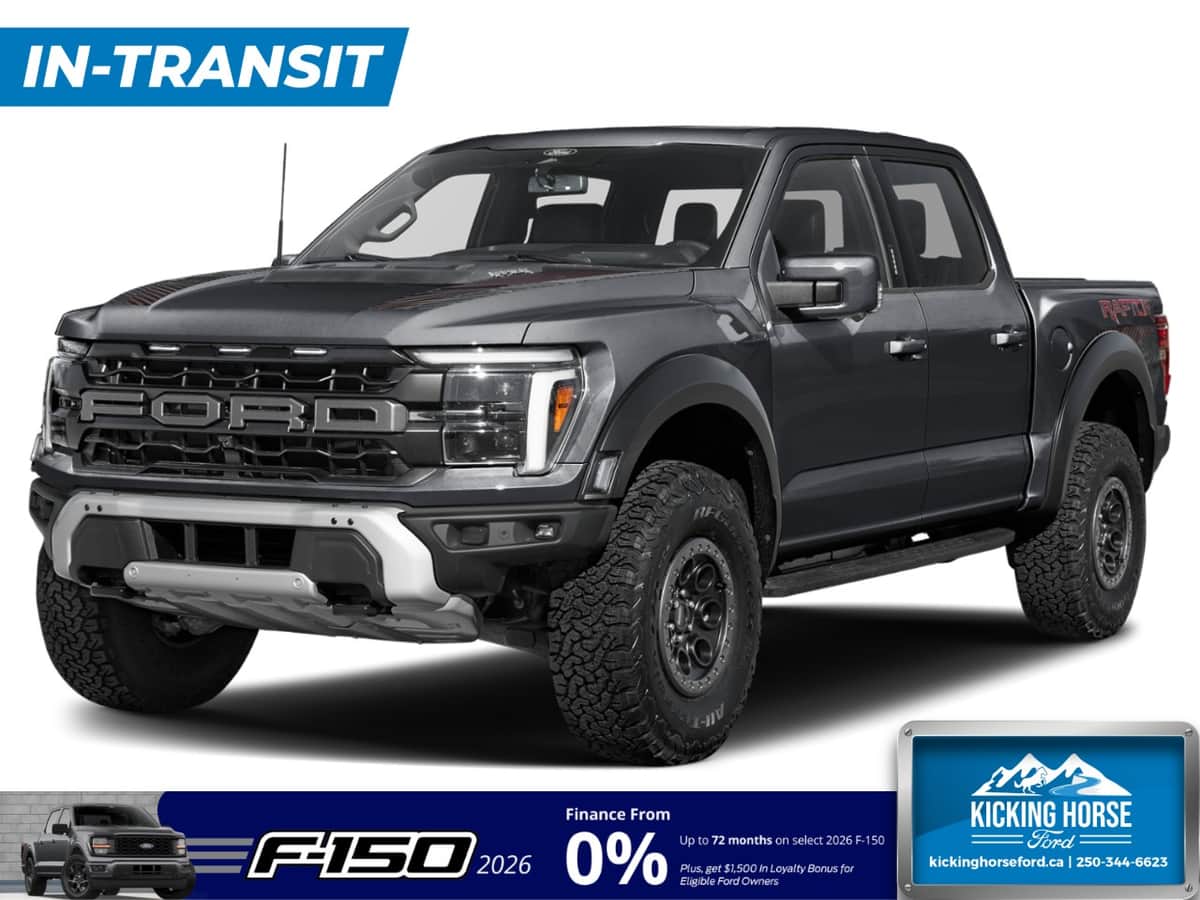 2026 Ford F-150 Raptor 4wd Supercrew 5.5' Box